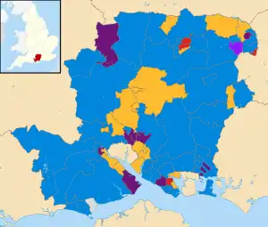 2013 results map