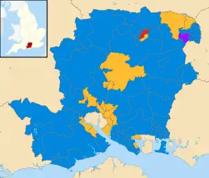 2017 results map