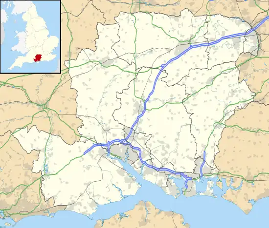 Corhampton and Meonstoke is located in Hampshire