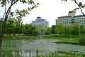 The lake in the West Garden in 2009.