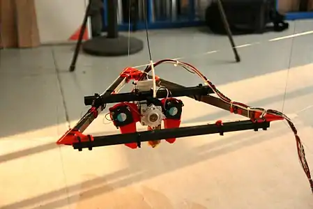 Hangprinter v3 suspended