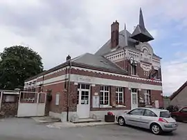 The town hall of Happencourt