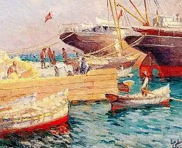 Harbor Scene