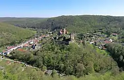 Hardegg town and castle