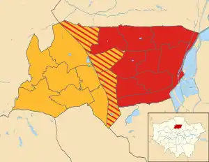 Haringey 2006 results map