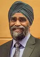 Harjit Singh Sajjan, the Minister of International Development of Canada