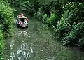 Narrowboat near Harlaxton