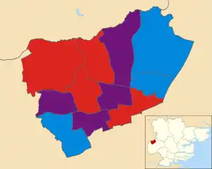 2014 results map