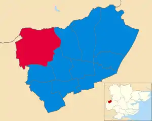 2021 results map