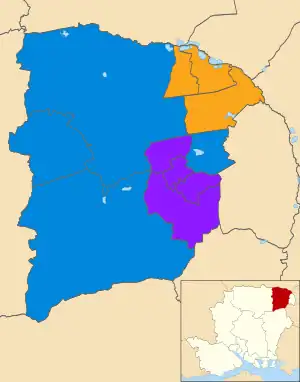 2018 results map