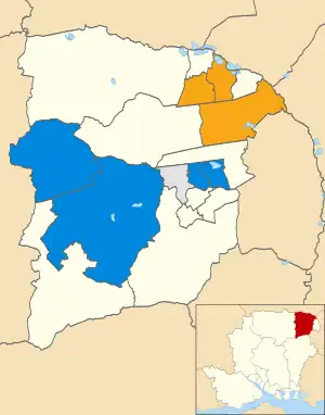 2012 results map