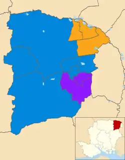 2021 results map