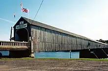 The 1,282-foot (391 m) Hartland Bridge in New Brunswick is the longest covered bridge in the world.