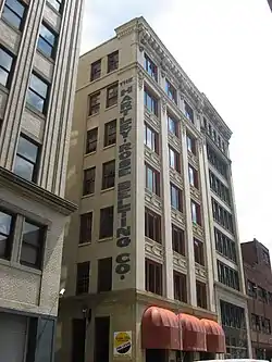 Hartley-Rose Belting Company Building, 1907, on First Avenue, Downtown