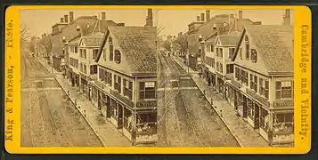 Harvard Square, ca.1880s-1900s