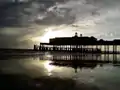 Hastings Pier at sunset