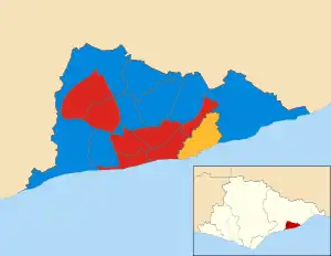 2008 results map