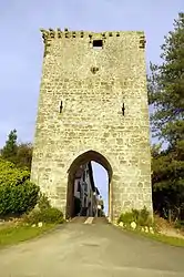 Gate of Hastingues from the 14th century