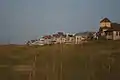 View of homes along oceanfront in Hatteras in June 2007