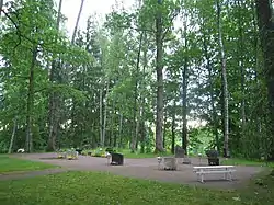 Hauamäe Farm Cemetery in Tagassaare