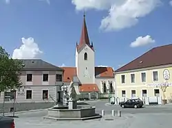 Main square with parish church