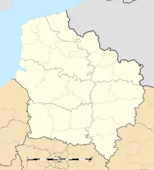 Hazebrouck is located in Hauts-de-France