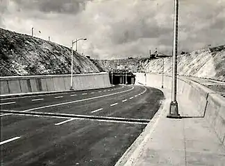 Havana Bay Tunnel entrance from East Havana