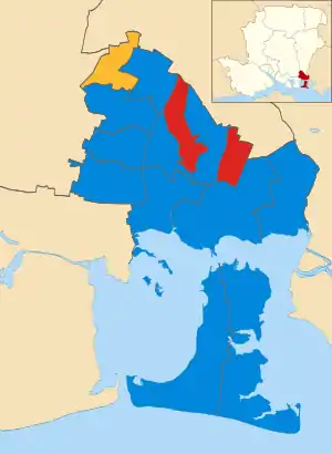 2004 results map