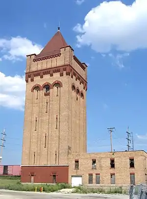 The last vestige of the Hawthorne Works, which at its peak in the early 20th century employed over 40,000 workers