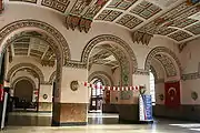 Interior hall of the Haydarpaşa Station