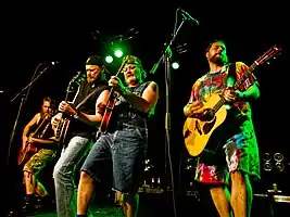 Hayseed Dixie performing in Stavanger, Norway, 2008