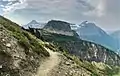 North aspect from Highline Trail