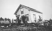 Damage from the Great San Francisco earthquake, in Haywards area