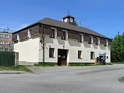 Firehouse and post office