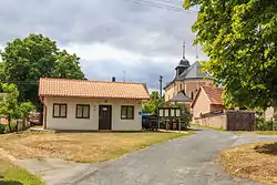 Municipal office and Church of St. Bartholomew