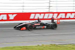 U.S. F2000 driver Heamin Choi at Lucas Oil Raceway in 2012.