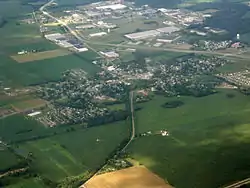 Aerial photograph of Hebron