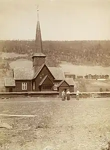 Exterior of the church.