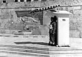 Guard duty by a man of the Hellenic Gendarmerie in 1956