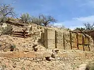 The ruins of the smelter in 2014.