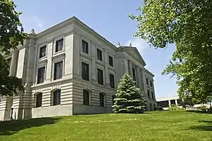 Hendricks County courthouse in Danville