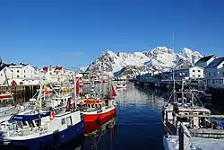 Henningsvær harbour