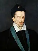 Portrait of Henri III of France, ca. 1582-86 attributed to Quesnel (Musée du Louvre)