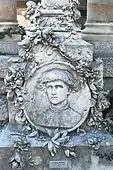 Sculpture of Raphaël Ponson in the Saint-Pierre Cemetery, Marseille