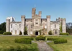 South elevation of Hensol Castle, March 2003