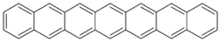 Skeletal formula of heptacene