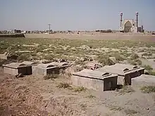 The Jewish cemetery