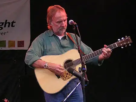 Herb Pedersen performing in 2004.