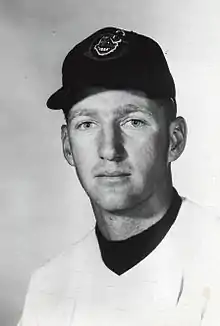 Former Cleveland pitcher Herb Score, who was part of the then Indians broadcast team in both radio and TV from 1964 to 1997.