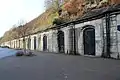 Casemates, Herculaneum Dock(1881–82; Grade II)